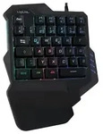 LogiLink ID0181, Mini, Kabelgebunden, USB, LED, Schwarz - Schwarz