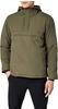 Urban Classics Padded Pull Over Jacket TB1443, color:olive, groesse herren:M