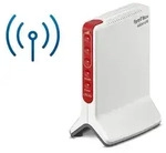 FRITZ! AVM FRITZ!Box 6820 LTE - V3 - Wireless Router - Rot/Wei&szlig;