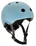 Scoot and ride Helmet S-M Highwaykick Sicherheitshelm f&uuml;r Kinder Steel - Blau
