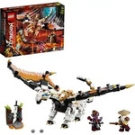 LEGO 71718 NINJAGO WUS gef&auml;hrlicher Drache Spielzeug mit Master Wu & Gleck
