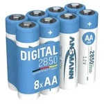 ANSMANN Akku Mignon AA, min. 2650 mAh, 8 St&uuml;ck, 1,2V Ni-MH