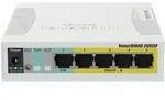 5P+1 Mikrotik CSS106-1G-4P-1S POE M - Wei&szlig;