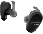 Sony WF-SP800N, True Wireless Stereo (TWS), Anrufe/Musik, 59 g, Kopfh&ouml;rer, Schwarz -