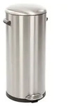 EKO - Belle Deluxe Treteimer 30 Liter - Stainless steel Plastic - Matt...
