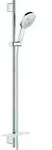 GROHE Rainshower SmartActive 130, 1,75 m, Wand, G1/2 - Silber