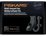 Fiskars Wandhalterung f&uuml;r Waterwheel XL, Faser, Metall, Schwarz, Wand, 1,6 kg,...