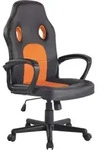 CLP Gaming B&uuml;rostuhl Elbing h&ouml;henverstellbar und drehbar schwarz/orange - Orange
