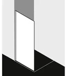 Kermi Xc Wio begehbare Dusche 120x200cm Silber/Klarglas - Silber