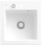 Villeroy & Boch Keramiksp&uuml;le 678102RW, Subway 45 XS Einbausp&uuml;le - inkl.