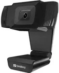 Sandberg USB Webcam 480P Saver, 0,3 MP, 640 x 480 Pixel, 30 fps, 640x480@30fps, 480p,