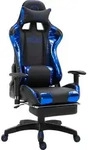 CLP Gaming B&uuml;rostuhl Turbo mit Fu&szlig;ablage H&ouml;henverstellbar und drehbar -