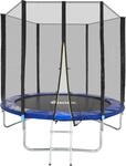 tectake&reg; Trampolin Garfunky &Oslash; 244 cm, GS mit Sicherheitsnetz