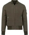 Urban Classics Herren-Bomber Chaoot dunkles oliv S - Gr&uuml;n - S