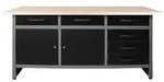 ONDIS24 Werkbank Karsten 160 cm - Schwarz