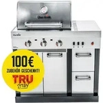 Gasgrill Char-Broil Ultimate 3200 3 Brenner Edelstahl inkl. Ablage,