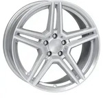 Rial Felgen M10 6.5x17 ET44 5x112 SIL f&uuml;r MERCEDES-BENZ A B CLA GLA GLB