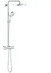 GROHE Rainshower 310 SmartActive, 111,8 cm, 1,75 m, Wand, Chrom, G1/2 - Silber