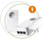 DEVOLO CPL Magic 2 LAN Dreifachstarter-Kit - Bis zu 2400 Mbit / s - Wei&szlig;
