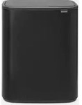 Brabantia Bo Touch Bin, 60 l, Rechteckig, Kunststoff, Schwarz, Kunststoff, Sensor -