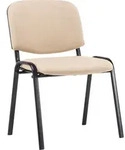 CLP Besucherstuhl Ken V2 Stoff mit robustem Metallgestell und gepolsterter