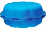 Sandmuschel Wassermuschel blau 2-teilig 94 x 91,5 x 21 cm - Blau