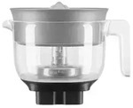 KitchenAid Artisian K400 5KSB1CPA, Zitruspressenaufsatz, 1 l, Schwarz, Transparent,