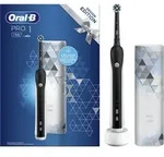 Oral-B PRO 1 - 750, Erwachsener, Rotierende-vibrierende Zahnb&uuml;rste, Schwarz,...