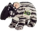 Teddy Hermann Tapir Pl&uuml;schtier schwarz-beige 24 cm - Beige