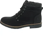 Rieker Herren Schn&uuml;rstiefelette Warmfutter 33640, Gr&ouml;&szlig;e:43 EU, Farbe:Schwarz -