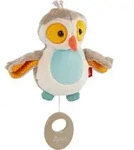 sigikid 42545, Spielzeug-Eule, Mit Ton