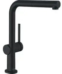 hansgrohe Sp&uuml;ltisch-Einhebelmischer Talis M54-270 Ausziehauslauf, 1jet, mattschwarz