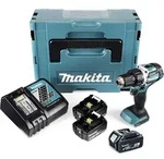 Makita DDF484JX1 Profi-Akku-Bohrmaschine, 5 Ah Akkukapazit&auml;t, 18 V...