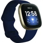 Fitbit Versa 3, AMOLED, Touchscreen, WLAN, GPS, 30 g - Blau