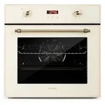 Klarstein Elizabeth - Elektrischer Einbaubackofen, Retro-Design, 49L, , Autark,