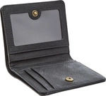 FOSSIL Leder Geldb&ouml;rse Logan RFID Small Bifold Black schwarz - Schwarz