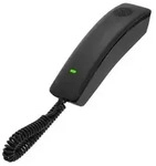 Fanvil H2U-B, IP-Telefon, Schwarz, Kabelgebundenes Mobilteil, Tisch/Wand, Im Band,