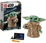 LEGO 75318 Star Wars: The Mandalorian Das Kind, gro&szlig;e Baby-Yoda-Figur zum Bauen und