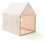 Kids Concept Spielzelt Hauszelt Off-White, Kinderzelt - 110 x 80 x 124 cm - 100%