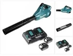 Makita DUB 362 2x18 Volt Akku Laubbl&auml;ser Akku-Gebl&auml;se + 2x 6 Ah Akku + Makita DC 18