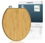 SCH&Uuml;TTE Bambus WC-Sitz NATURAL BAMBOO - Braun