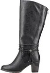 Rieker Langschaftstiefel Schwarz - Schwarz - 37
