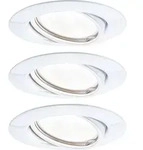 Paulmann LED Einbauleuchte Base Basisset schwenkbar - Wei&szlig;
