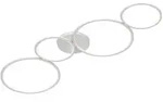 TRIO LED-Deckenleuchte RONDO 62261043128W 2800lm 3000K H5.6xB38xL95 - Wei&szlig;
