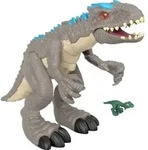 Imaginext Jurassic World Schleuderaction Indominus Rex-Dinosaurier - Grau