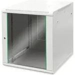 Netzwerkschrank Dynamic Basic Serie - 600x600 mm (BxT) (grau, 12 H&ouml;heneinheiten) -