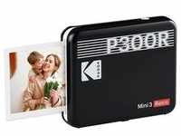 Kodak P300 Mini 3 Retro, Mobiler Handy Fotodrucker, Kompatibel mit Smartphone (iOS &