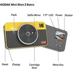 Kodak MINI SHOT Combo 2 Retro C210R 10 Megapixel Sofortbildkamera, CMOS-Sensor, 4,32