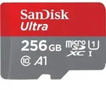 256GB SanDisk Ultra MicroSDXC 120MB/s +Adapter