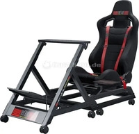 Next Level Racing NLR-S009, Next Level Racing GTtrack - Rennsimulator-Cockpit Schwarz